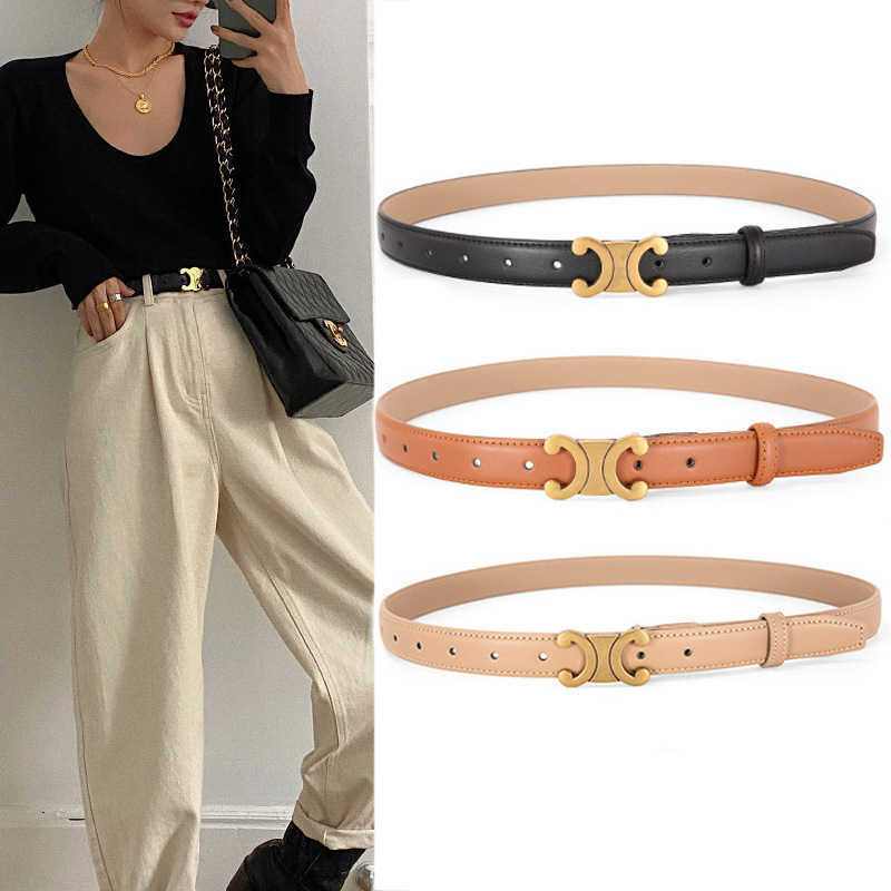 Belts Berets 2021 autumn women&#039;s Arc de Triomphe belt female star same new style wanghong Street waist seal decoration-image-853000878