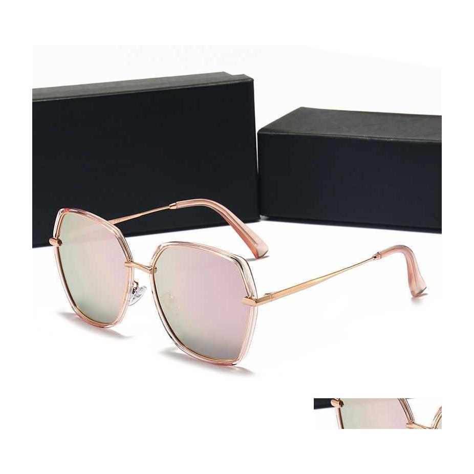 

Sunglasses Fashion Designer Man Woman Luxury Sun Glasses Rec Goggle Adumbral Color Fl Frame Optional Top Quality 1288 1282 Drop Deli Dh1Nl