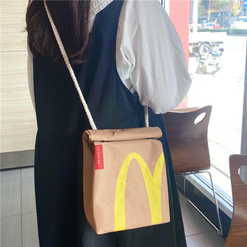 

Shoulder Bags Women's Funny Cartoon Small Cute Bag Female Messenger Designer Handbag Student Schoolbag Canvas Tote, Backbag