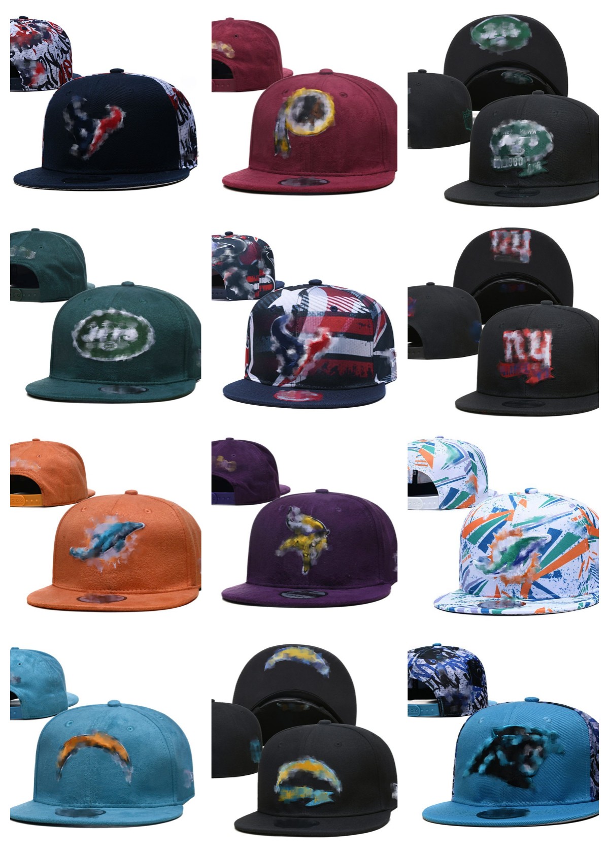 

All Teams Logo Designer hats Basketball Snapback Baseball Snapbacks hats men Embroidery Football sun Mesh flex Beanies Hat Hip Hop Sports cap with original tag mix, #9