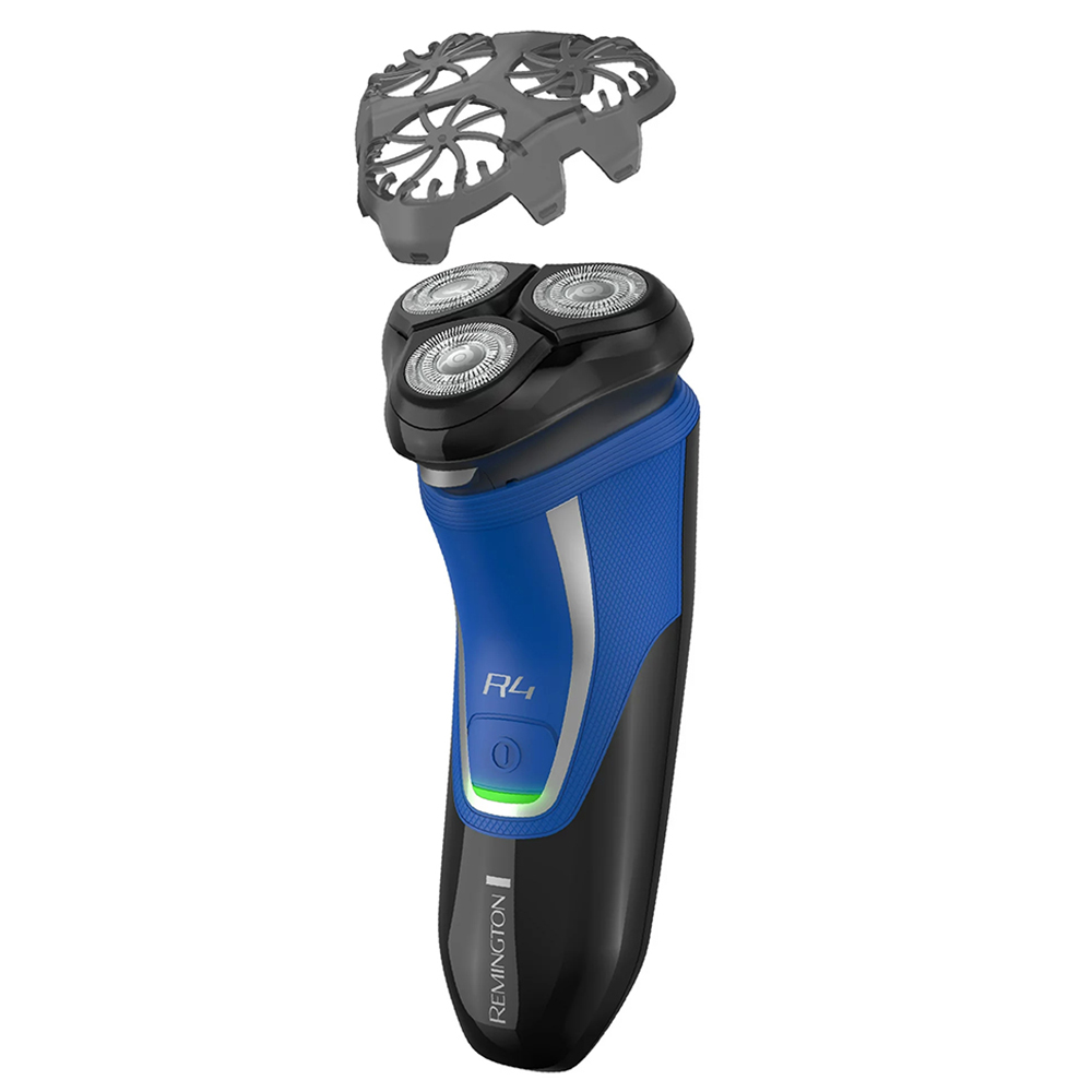

Remington R4000 Series Rotary Shaver, Men's Electric Shaver, Blue Black, Pr1340D