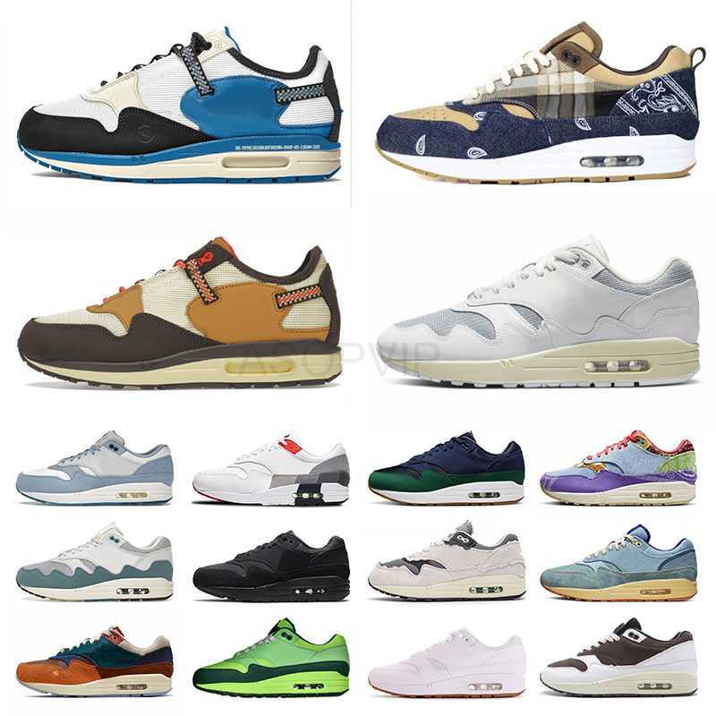 

designer shoes 1 87 Mens Womens Running Shoes Ts x Fragment Oregon Duck Patta Waves Kasina Won Ang Protection Pack Baroque Brown Sneakers Trainers Big Size sandal, #1 36-47 oregon duck