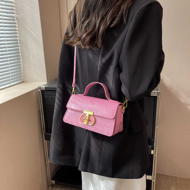 

NXY Stone Pattern Mini Tote Bags for Women 2023 Spring Designer Trend Fashion Crossbody Bags Fashion Handbags and Purse, Black
