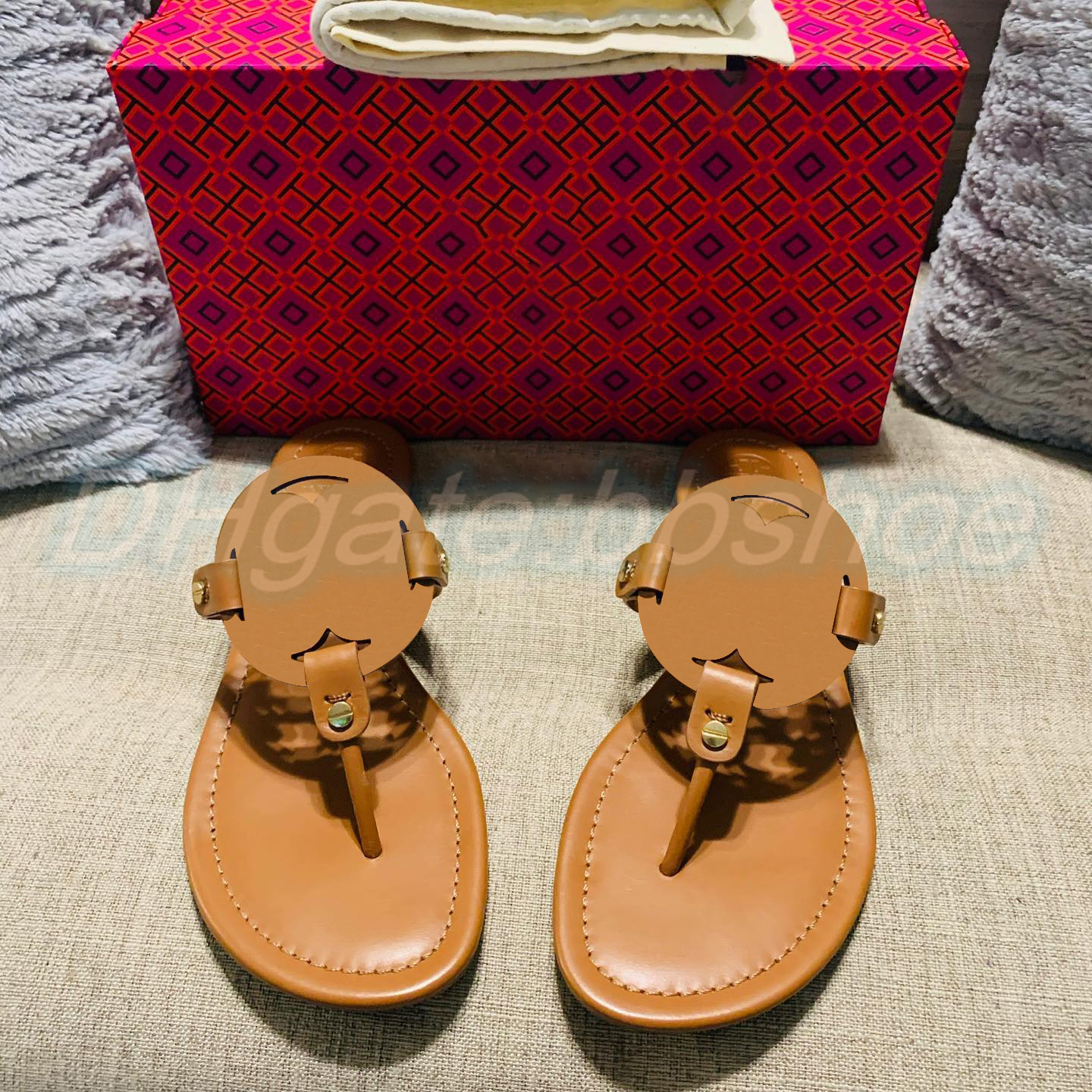 

woman thong slipper miller luxury soft leather designer sandal Casual Female Flats man Slides Beach Footwear New flip flop shoe fast shipping, #9