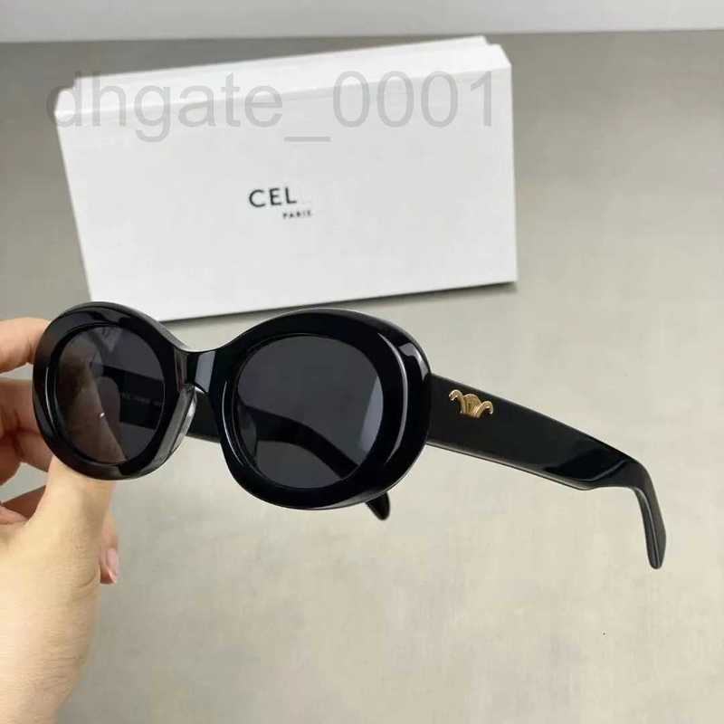 

Sunglasses Designer Retro cat's eye sunglasses for women s Arc de Triomphe oval French high street HNKP