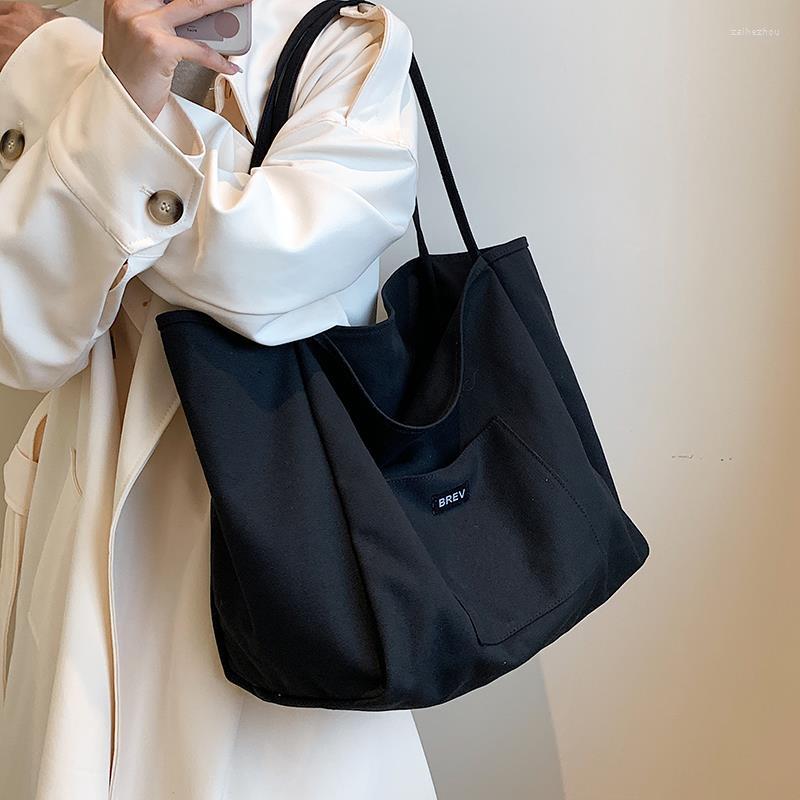 

Evening Bags 2023 Fashion Ladies Luxury High Quality Casual Commuter Versatile Canvas Bag Shoulder Student Tote Large Capacity, Purple