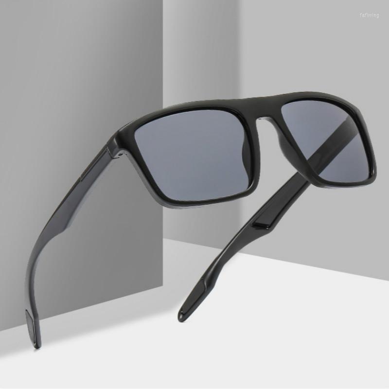 

Sunglasses Men's Polarized 2023 Cool Boy UV Protection Rectangle Sun Glasses Sport Fishing Eyewear Anti Glare Driving Oculos