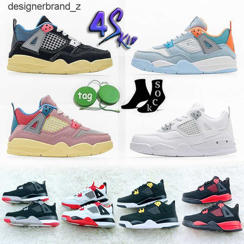 

Top Quailty Men Women Kids Shoes Ps Jumpman 4 4s Infants Sport Sneakers Fire Red Bred What The Sail University Blue Royalty Pure Money 10JX