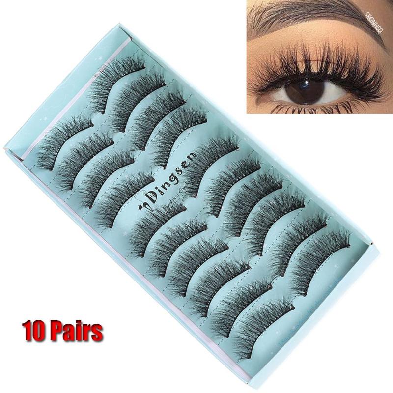 

False Eyelashes Pairs 3D Super Soft Ultra-wispies Fluffy Lashes Natural Long Eye Extension Handmade Cruelty-freeFalse