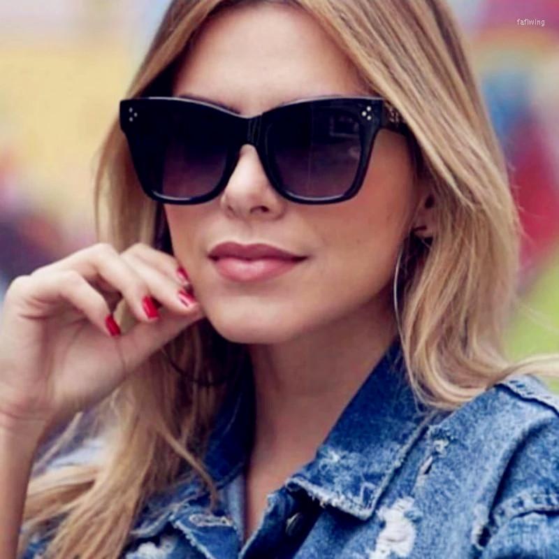 

Sunglasses HKNA 2023 Square Retro Women Glasses For Women/Men Vintage Eyeglasses Mirror Gafas