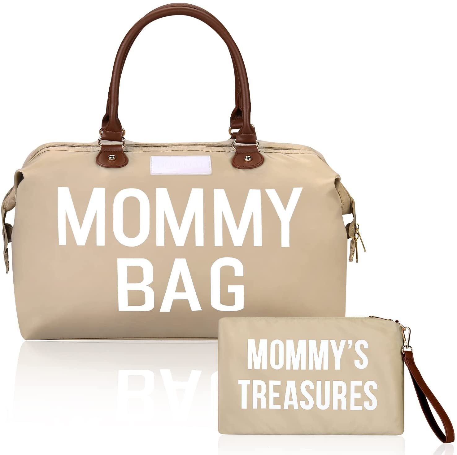 

Diaper Bags Mama Tote Bag Maternity Diaper Mommy Large Capacity Bag Women Nappy Organizer Stroller Bag Baby Care Travel Backpack Mom Gifts 230316, Black