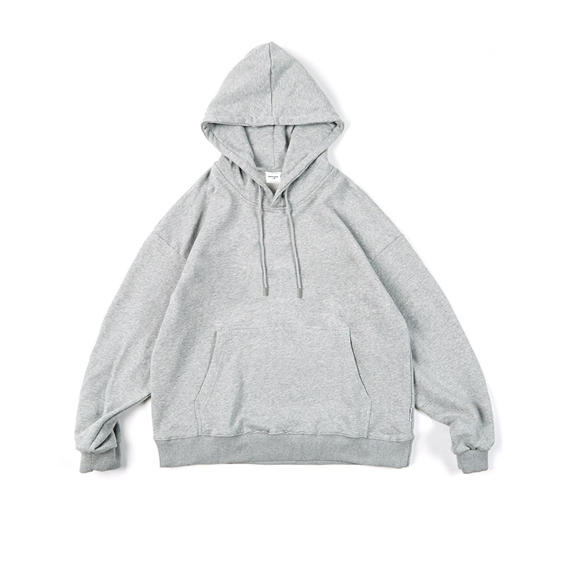 

High Quality American Streetwear Solid Color Hoodie For Men Clothing Kpop Trendy Sweatshirt Spring Harajuku Casual Pullover, White