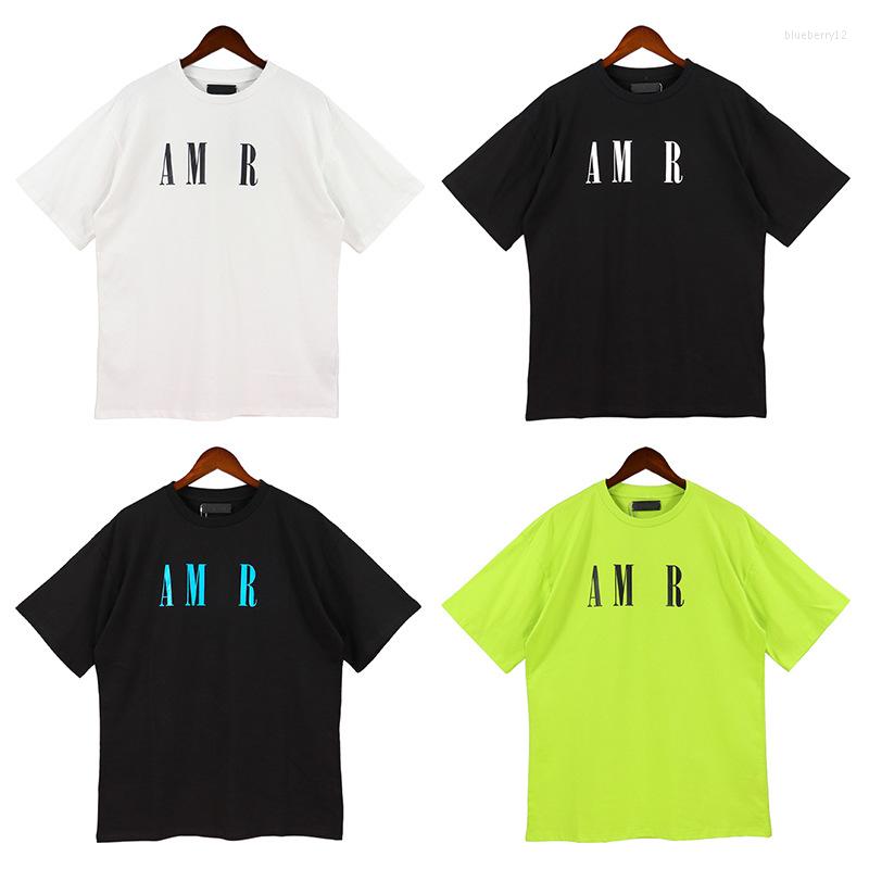 

Men's T Shirts 23SS High Street Short Sleeve T-Shirt Mens Womens Couple Casual Top Round Neck Letter Logo Boyfriend Gift S-XL