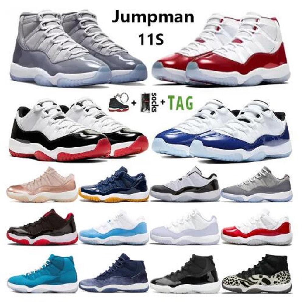 

Mens Jumpman 11 High 11s Men Basketball Shoes Cherry Dolphins Midnight Navy Cool Grey Pure Violet Low OG University Blue Rose Gold Georgetown Women Sneakers Trainers, Color 25