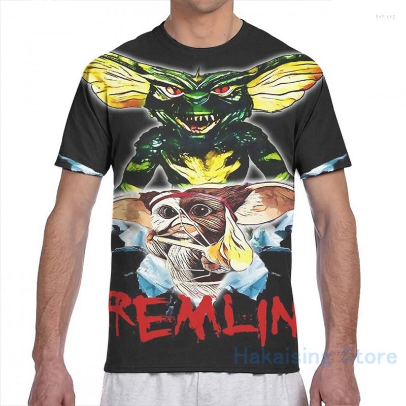 

Men's T Shirts Gremlins Men T-Shirt Women All Over Print Fashion Girl Shirt Boy Tops Tees Short Sleeve Tshirts, 2-men