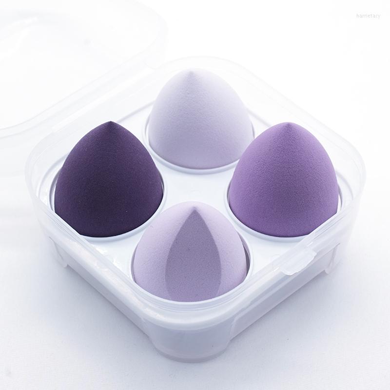 

Makeup Sponges 4Pc/Bag Sponge Powder Puff Dry And Wet Combined Beauty Cosmetic Ball Foundation Bevel Cut Make Up Tool