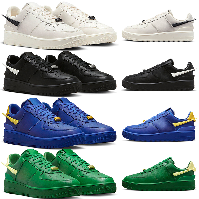 

designer af1 1 low SP ambush casual shoes airforce one men women Phantom Black Game Royal Pine Green mens outdoor platform flat sneakers