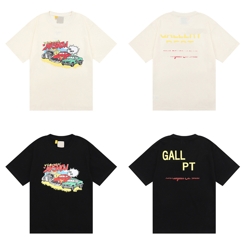 

GAL DEp Designer Men' T-Shirts man woman Tees t shirt car letter print short sleeve summer round neck short outdoor fashion leisure pure cotton high street loose, Orange