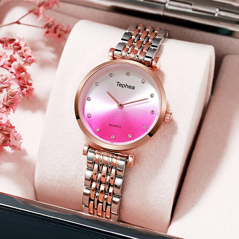

Wristwatches Women Watches Ladies Watch Womens Top Brand Unique Gift For Quartz, J 4 pink