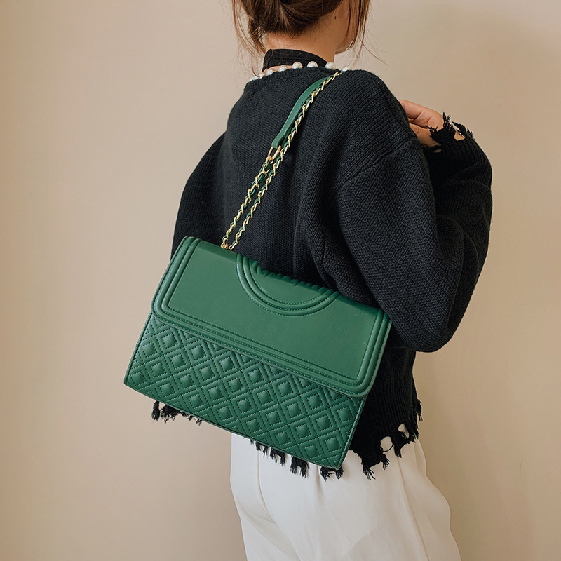 

New Classic pu Leather Hand bag Tote Cross Body Bag women Messenger Shoulder Bags Purses, Khaki