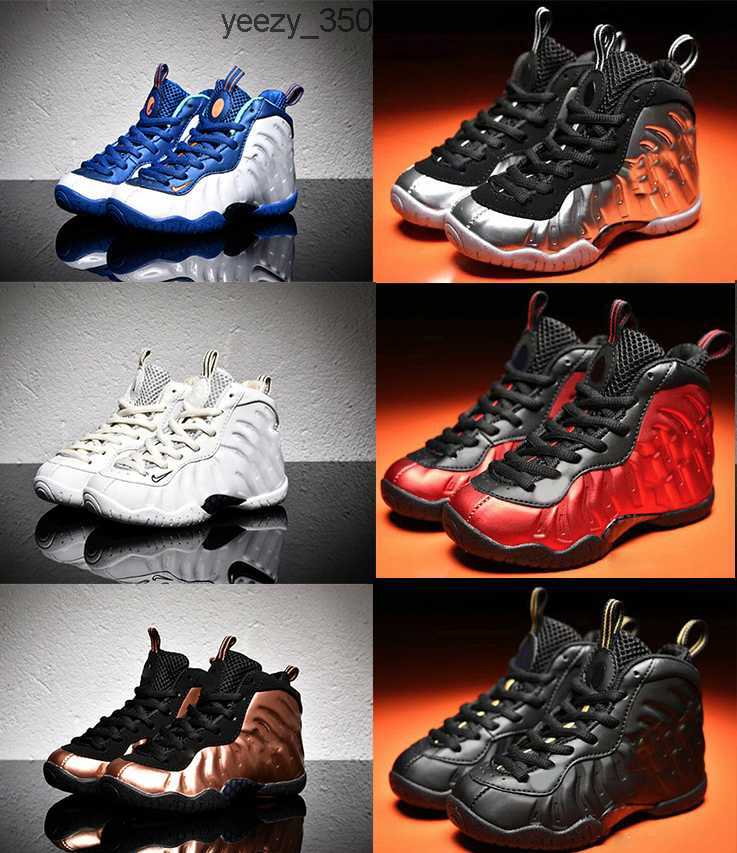 

KIDS Basketball Shoes Hardaway Children Tennis Sport trainer Outdoor Athletic shoe Sneakers Red Gold Black 33CY, 10