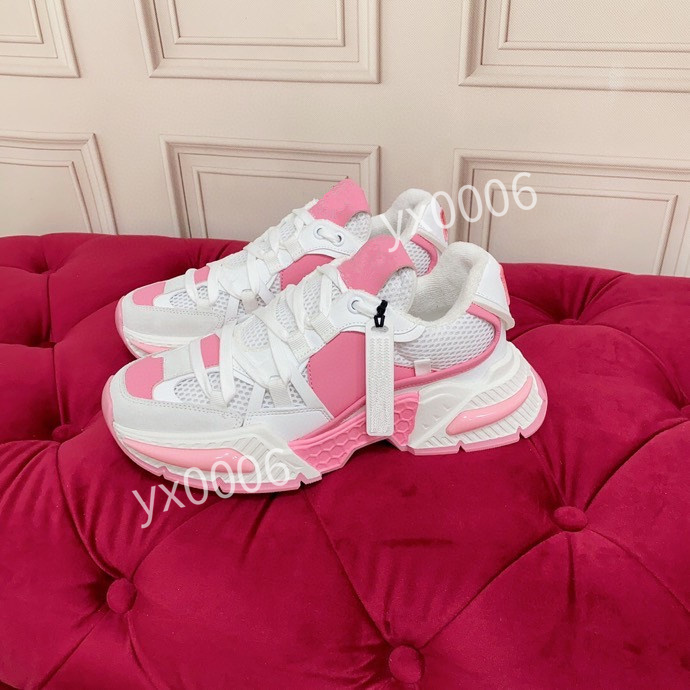 

Men Suede Leather Trainers Fashion Stylist Shoes Leisure Shoe Platform Lace-up Print Sneaker ship within, 01