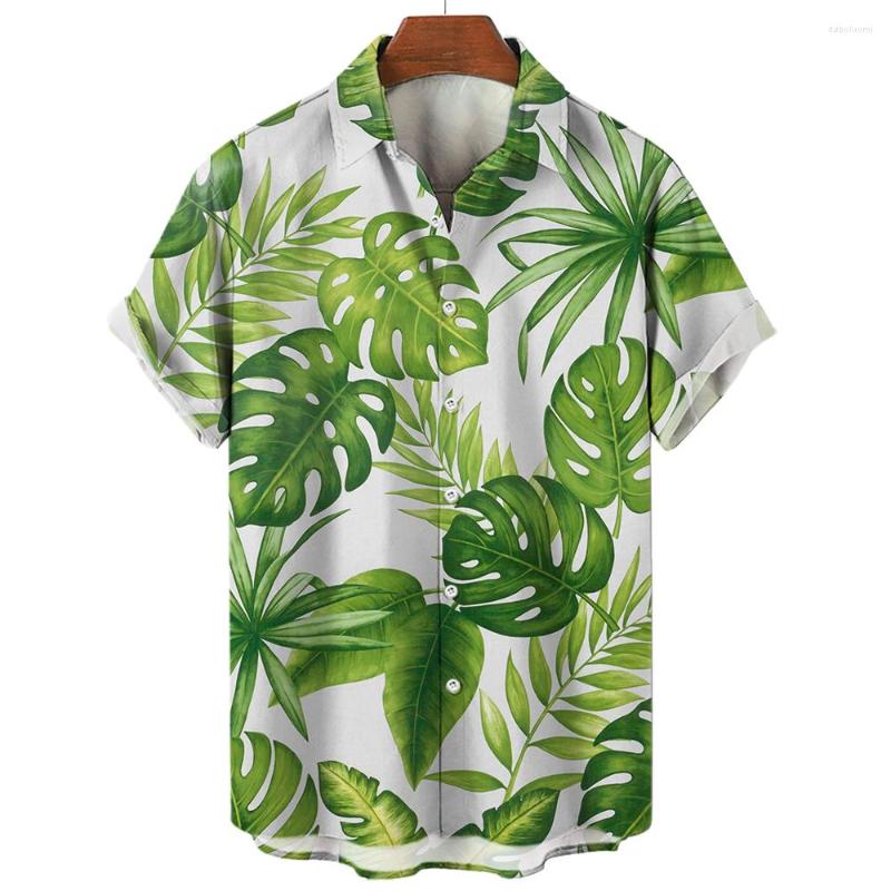 

Men's Casual Shirts Fashion Mens Summer Clothes Digital Printing Men's Short Sleeve Tops Loose Seaside Apparel Social 2023, E01-wb00669
