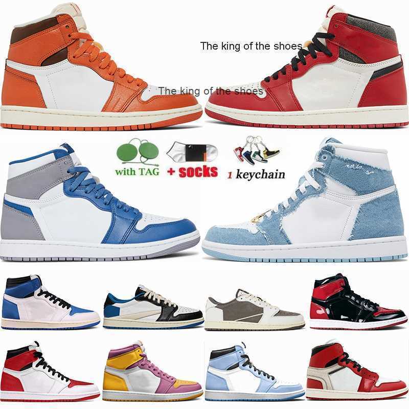

2023 OG2023 OG Starfish 1s Mens Basketball Shoes jumpman 1 True Blue Lost Found Olive 85 Low Dark Reverse Mocha University Blue Bred Patent Mens Womens, 25