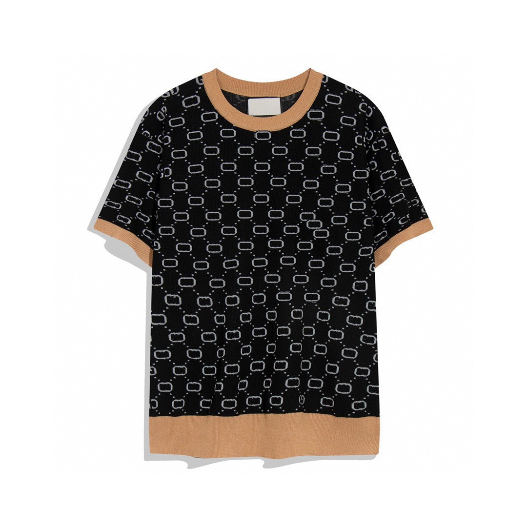 

Women sweater designer cardigan sweaters womens Size S  L XL High-end classic round-neck short-sleeved knitted sweater top women's clothing