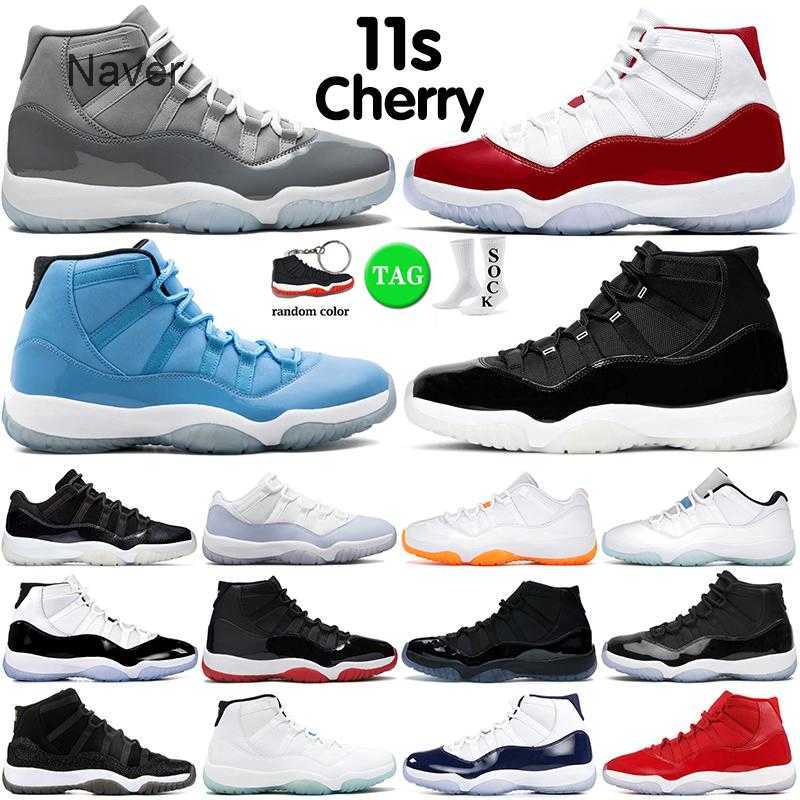 

Jumpman 11s mens basketball shoes Cherry Pantone Cool Grey Pure Violet Space Jam Cap and Gown 11 men women outdoor sports trainers sneakers XSC7, 25th anniversary