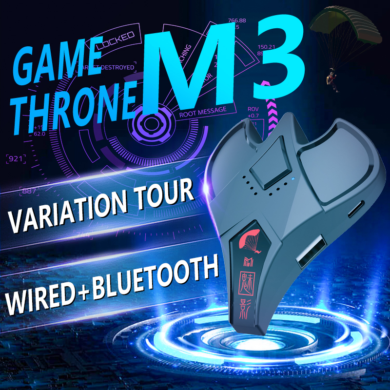 Keyboard Mouse Converter PUBG AI Smart Identify 500HZ Bluetooth Mobile Controller Gamepad Gamer Kit for Mobile Phone Android IOS-image-850485945
