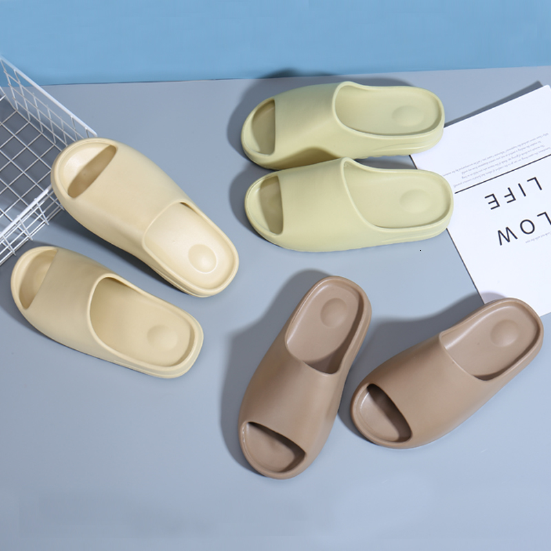 

Slippers EVA Fashion Beach Sandals Women Summer Outdoor Slides WomanMen Nonslip Bathroom Household Shoes Soft Unisex Slippers 230316, Chocolate