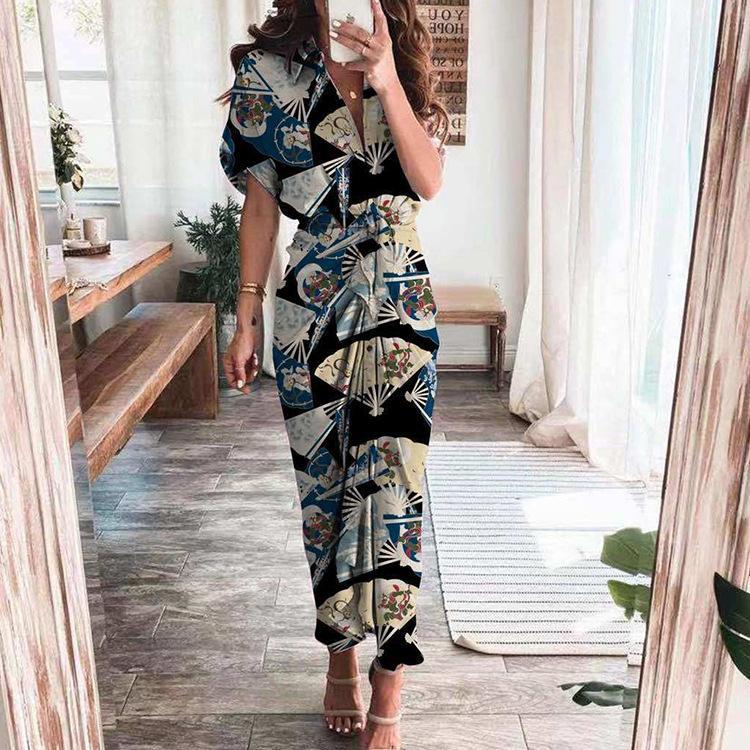 

Casual Dresses Summer Fashion Women Dress Party Elegant Robe Femme Sexy Ladies Long Vestidos Roupas Femininas Maxi Woman Clothes, Light purple