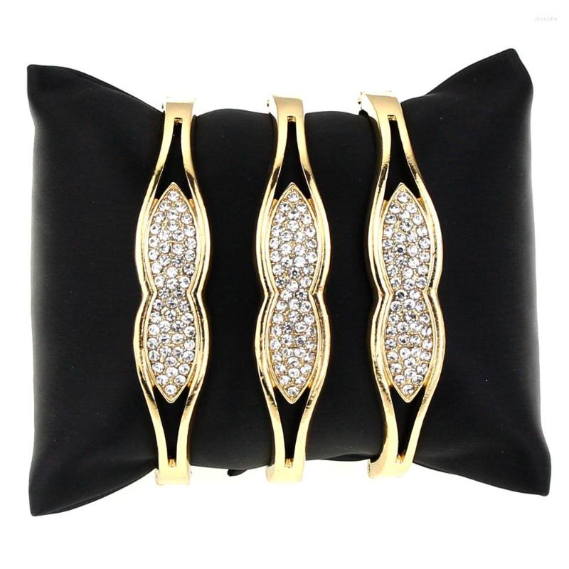 

Bangle Sunspicems Gold Color Bracelets Sets For Women Trendy Alloy Metal Morocco Arabic Jewelry Accessories Dubai Wedding Bijoux