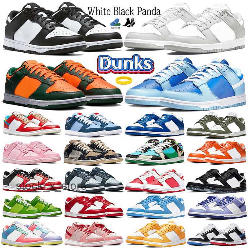 

Dunks Low Retro Casual Shoes Mens Womens Shoe SB White Black Panda Grey Fog Designer OG Sneakers Dunke Triple Pink UNC Chunky Dunky Argon, 02 miami hurricanes