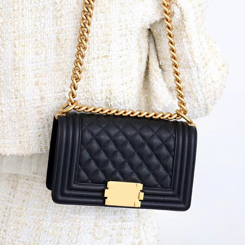 

Designer Crossbody Bags A67085 Luxury Shoulder Bag 20CM 1:1 Quality Handbag Caviar Flap Bags With Box MC009