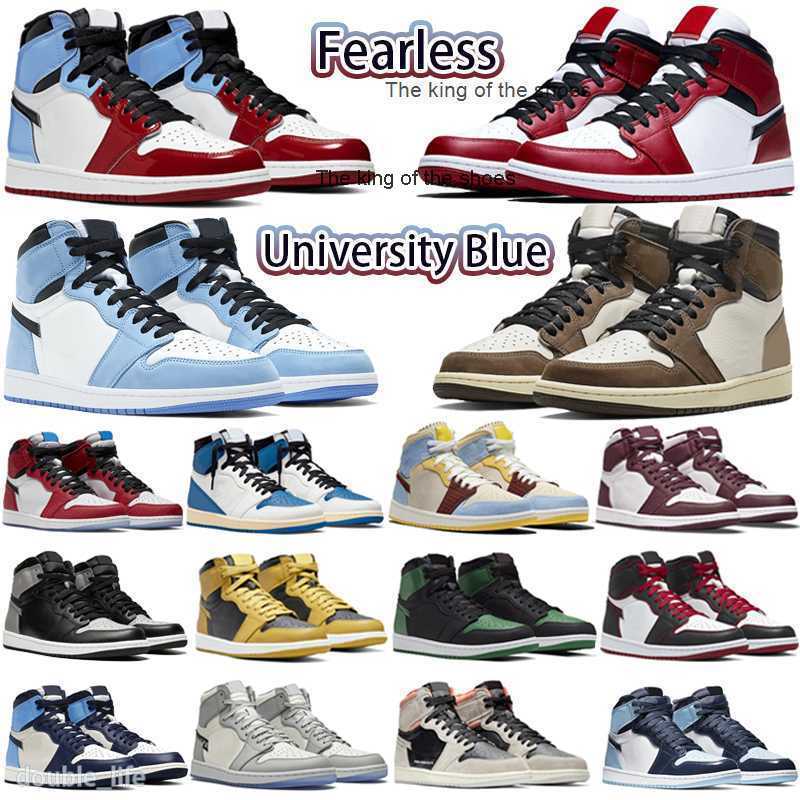

2023 OG2023 OG Jumpman 1 1s men women basksetball shoes Bred Patent University mens trainers sport sneakers, Mid digital pink