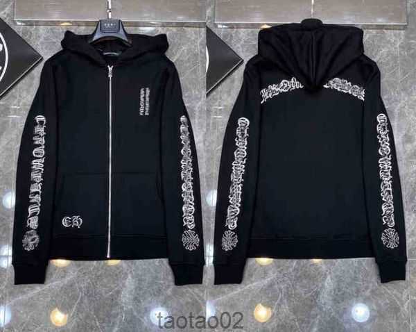

Designer Hearts Hoodie Chromes Mens Hoody Clothing Hoodies Hooded Ch Cross Flower Arm Front Printed Pocket Zippere215nsvf, 10