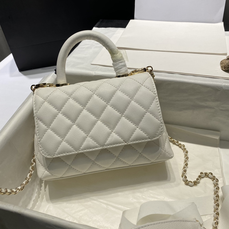

Designer Handbag Luxury Chain Bags Genuine Leather Shoulder Bag 19CM High Imitation Crossbody Bag With Box ZC023