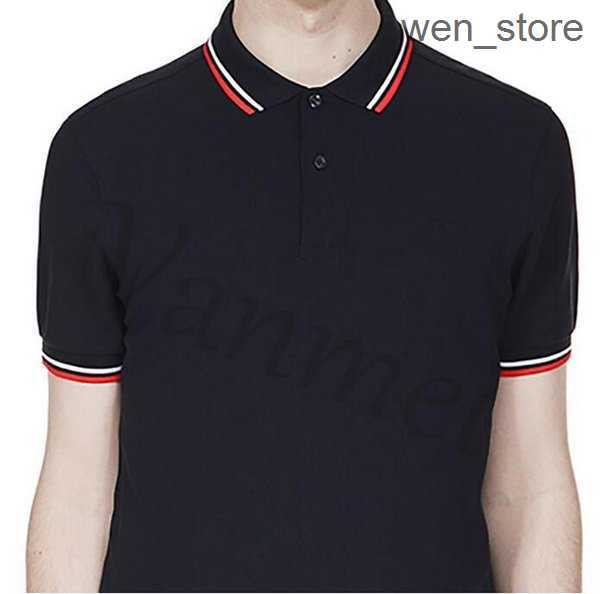 

2023 16color Men Classic Perry Polo Shirts Cotton Leaf Embroidery High Quality Summer Casual Polos Striped Collar London Fred Tees Tops 5 VC4K, No.16