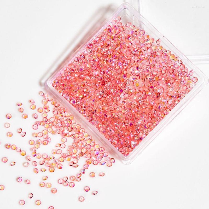 

Nail Glitter Glass AB Crystal Caviar Beads Nails Art Decorations DIY Beauty Tiny Rhinestones Rhinestone For Decoration