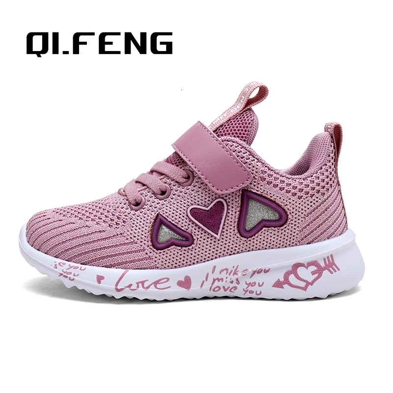 

Sneakers Children Mesh Casual Shoes Girl Kids Summer Sport Footwear for Light Cute Pink Flat Autumn 230310, Purple