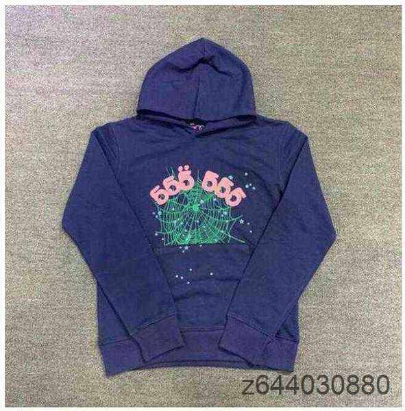 

2023 Red Sp5der 555555 Hoodie Men Women High Quality Angel Number Puff Pastry Printing Graphic Spider Web Sweatshirts 5 FFRV