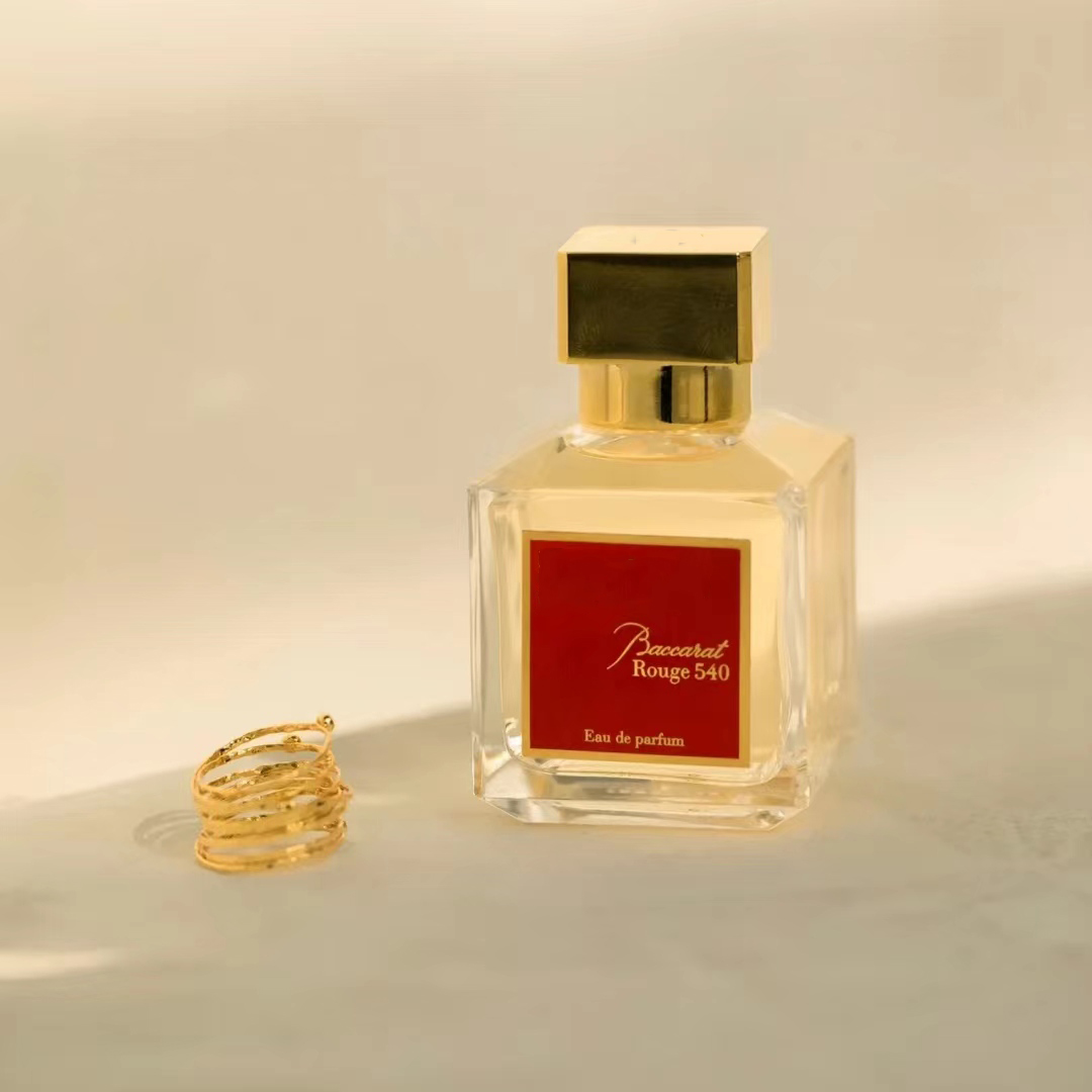 

Designer brand unisex cologne Rouge 540 Baccarat Perfume 70ml Extrait Eau De Parfum 2.4FL.OZ Maison Paris Fragrance Long Lasting Smell fast ship