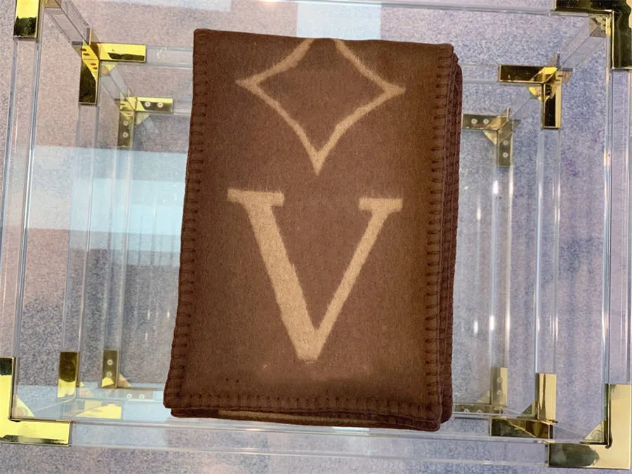 

M77380 M77379 SWEET DREAMS Trendy Letter Jacquard Long Scarf Double Side Monogram Color Scarves Designer Women Cashmere Wrap Large Size