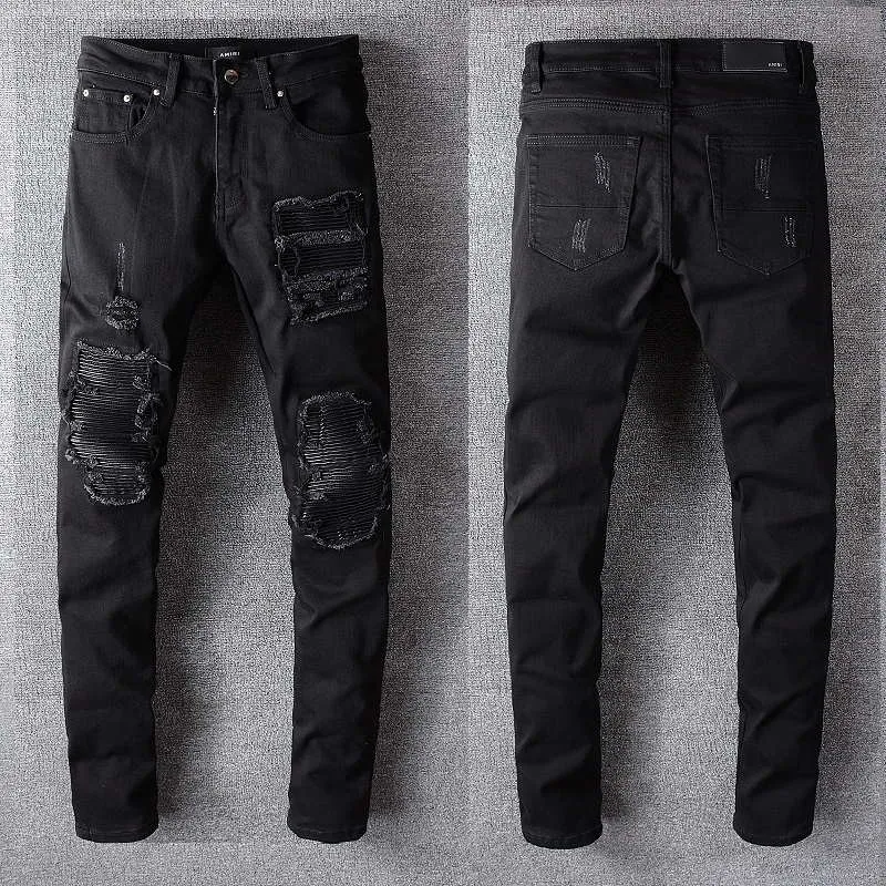 

2022 New Arrivals amirs Mens Luxury Designer Denim Jeans Holes Trousers Jean COOLGUY Biker Pants Man Clothing #5200 UoA
