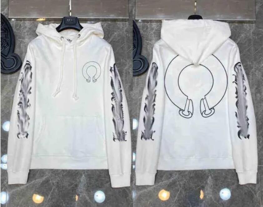 

Hoodies Sweatshirts Men' Luxury Jackets Designer Zipper Heart Horseshoe Cross Print Brand Ch Women Chromes Coat Casual Pullover Loose Sweater Jacket ZEBJ 24LY