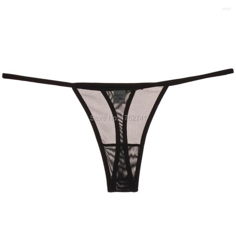 

Women's Panties Sexy Women's Thongs Sheer G-strings Underwear Black Transparent Lingerie, Picture shown