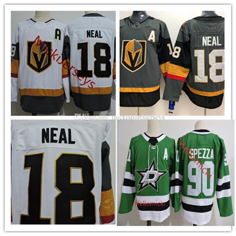

Discount Mens 90 Jason Spezza Dallas Stars Jersey #18 James Neal Vegas Golden Knights Inaugural Season Patch Jersey S-3XL