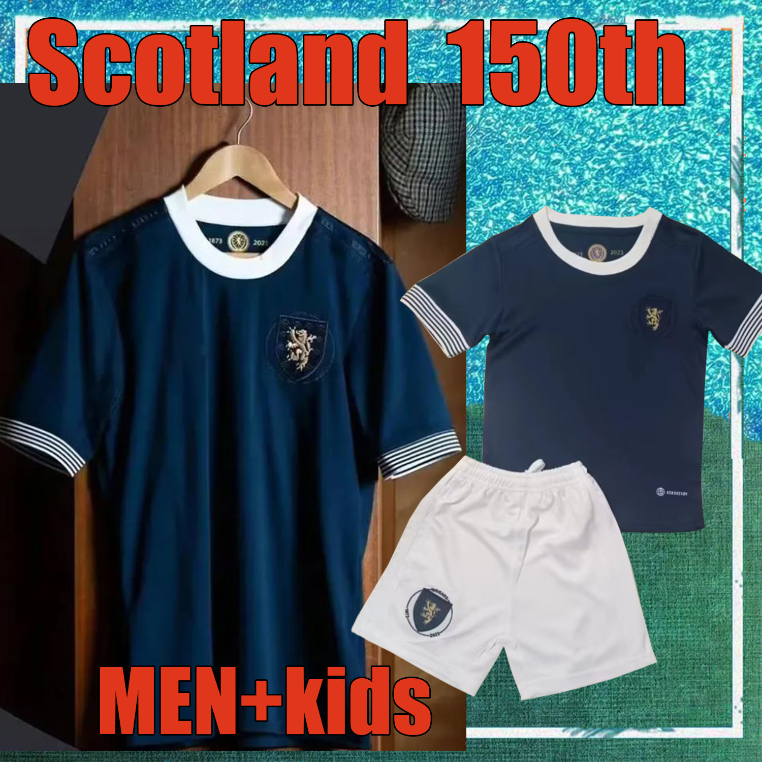 

White Soccer Jerseys 2023 2024 Kids Kit 23 24 National150th Anniversary green white tops tee Classy Special 2022 BROWNE McCLEAN 222692 football Shirt, Home